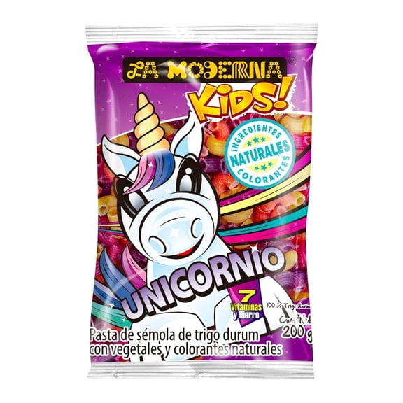 Pasta La Moderna Kids! unicornio 200 g