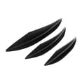 thumbnail image 2 of Universal Car Body Kits Front Bumper Fin Splitter Spoiler Canard Valence Paste Type for Repair Maintenance Decoration, 2 of 5