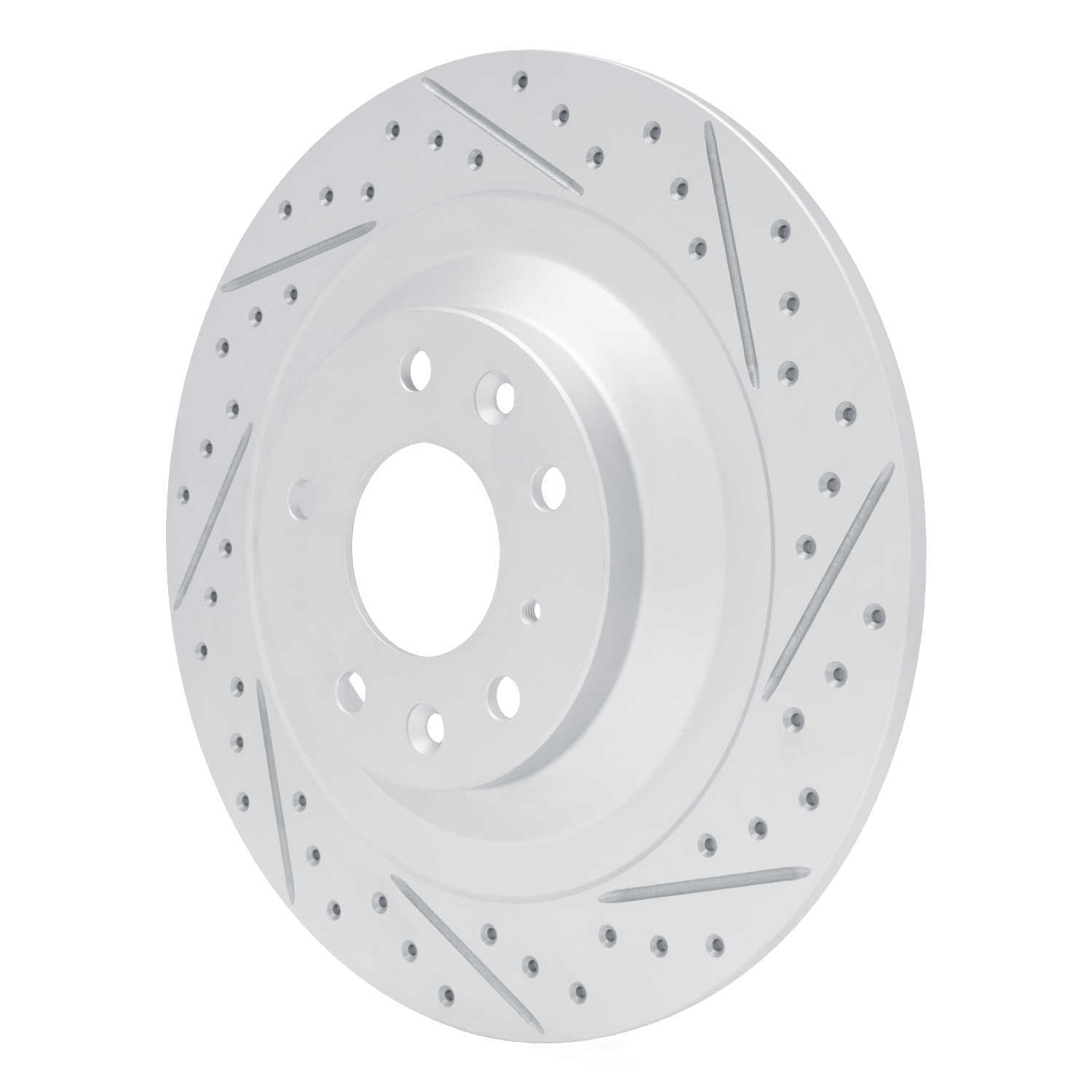 Dynamic Friction Company 830-80085R DFC Geoperformance Rotor - Drilled and Slotted