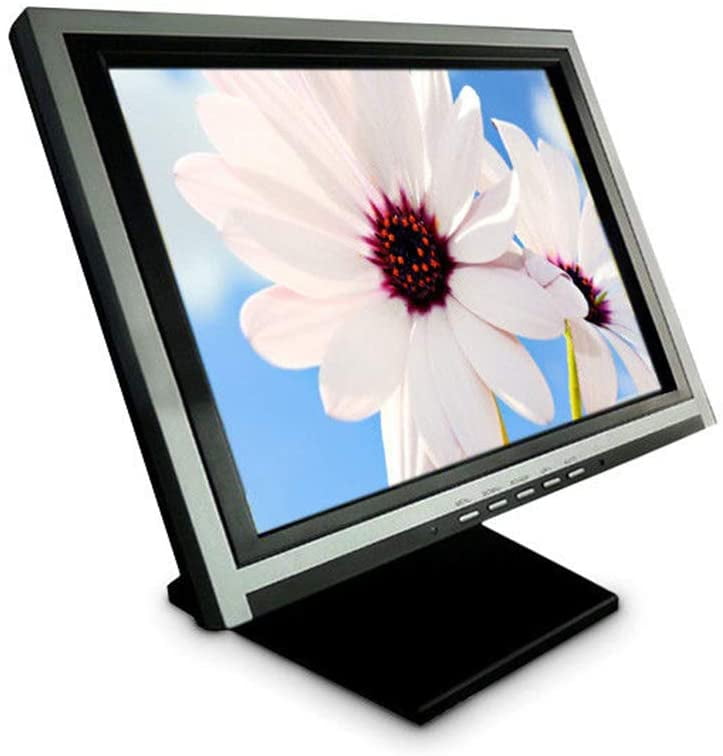 POS Stand Retail W/ Stand 15" LCD Touch Screen Monitor VGA USB 4-wire Monitor 