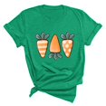 thumbnail image 1 of Plebaso T-Shirts de Pâques pour Femmes Manches Courtes Graphiques Hauts Imprimés Décontractés Mode pour Femmes, 1 of 6