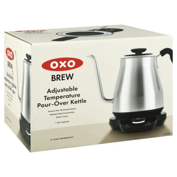 OXO Brew Stainless Steel Adjustable Temperature Pour-Over Kettle NEW 