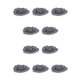 thumbnail image 1 of Cuentas redondas sin costuras Moyic 200 piezas 4mm negro 10Conjunto, 1 of 6
