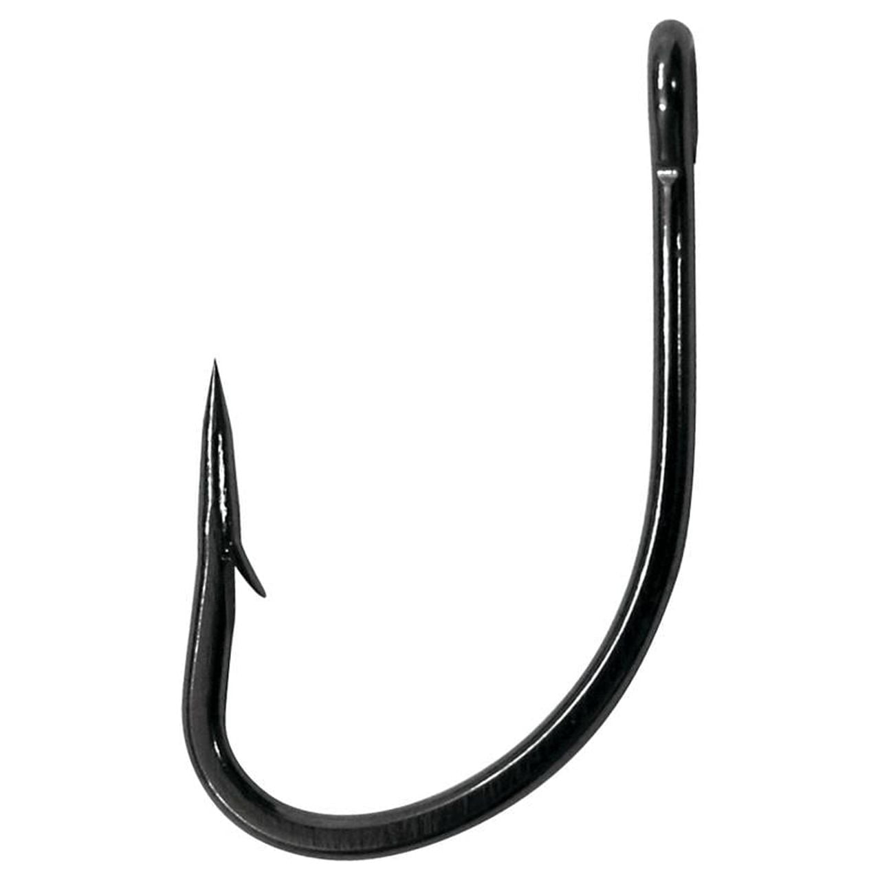 (3 pack) Lazer Sharp L256BGH-3/0 O'Shaughnessy Live Bait Hook, Black, Size 3/0, 7 Pack