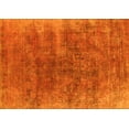 thumbnail image 1 of Ahgly Company Machine Washable Indoor Rectangle Oriental Yellow Industrial Area Rugs, 4' x 6', 1 of 4