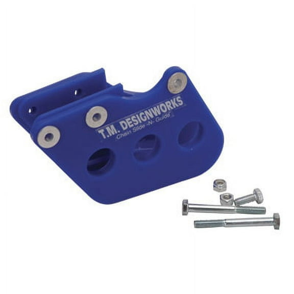 T.M. Designworks Factory Edition 1 Rear Chain Guide Yamaha Blue for Yamaha WR400F 1998-2000