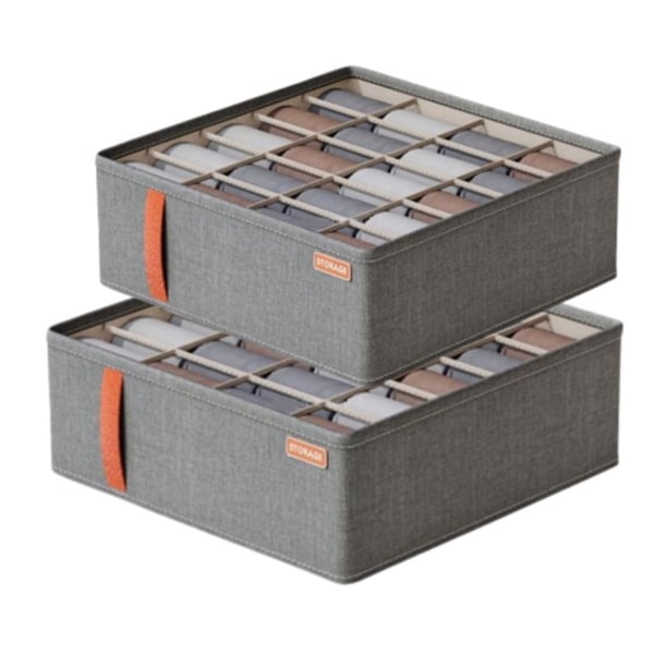 Sock Drawer Organizer Dividers, Sock Underwear Organizer, 20Cells