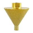 thumbnail image 1 of The Diamond Beveling Chamfer Bit For Angle Grinders Is A Cutting Tool Designed To Create Precise Edges Or Chamfers On A Variety Of Materials., 1 of 7