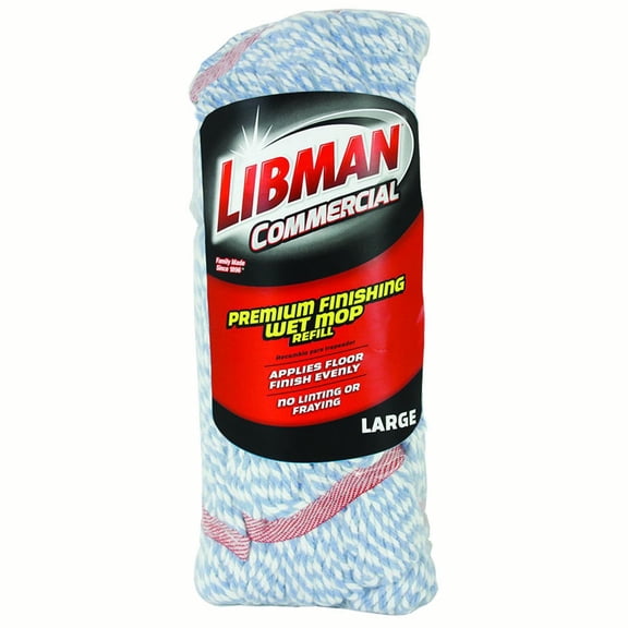 Libman Large Finishing Wet Mop Refill #969