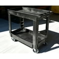 thumbnail image 5 of Utility Cart, 500 lb. Load Cap. Tray top, Black, 5 of 6