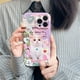 thumbnail image 1 of Kawaii Cat DIY Love Diamond Phone Case, Funda, Coreano, Lindo, Silicona, iPhone 13, 11, 12, 14 Pro Max zhangmengya LED, 1 of 2
