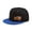 Black-Blue, variant on Hustle Letter Embroidered Color Block Trucker Hat, Unisex Adjustable Breathable Cap for Vacation Travel Daily Outdoor Wear