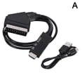thumbnail image 1 of Portable Hdmi To Scart Converter Cable Video Audio Adapter Lead 1m For, 1 of 3