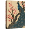thumbnail image 6 of Canvas Print Peacock Wall Art Japandi Decorative for Living Room Bedroom - 24"x36", 6 of 8