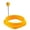 Yellow, variant on Eqslft Reversible Egg Rings With Handle for Frying Eggs, Non Stick Egg Cooker Ring Molds, Silicone Crumpet Ring Mold for Muffins Pancake Breakfast Sandwich Burger