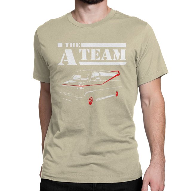 Camisetas hipster con el logotipo del coche E A-TEAM para hombre y mujer, de algodón puro, cuello redondo, manga corta, ideal como regalo.