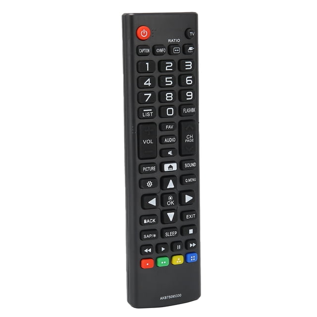 Control remoto de TV, AKB75095330 FÁCLE DE CONECTAR DISTANCIA REMOTA 10 METROS/APROXIMADIME 33 PIES para TV 24LH4830 43LJ5000 32LJ500B 43LJ500M