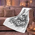thumbnail image 6 of Elegant French Bulldog Portrait Autumn autumn celebration Living Room, Warm Flannel Blanket for Living Room and Bedroom, Peaceful Pet Portrait Pattern, Dog Lovers autumn celebration Gift, 6 of 9
