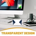 thumbnail image 2 of 4Pcs Business Cards Holder Business Card Holder Display Photocard Holder Plastic Cards Organizer, 2 of 9
