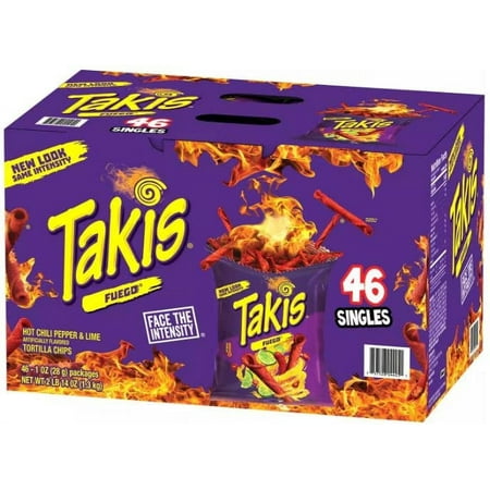 Fuego Takis Chips (46 Count, 1 Oz. Each)
