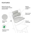 thumbnail image 2 of Cojín Stokke Tripp Trapp Classic Nordic Grey, 2 of 6