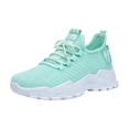 thumbnail image 2 of Willtoo Women's Breathable Walking Running Shoes Casual Lace Up Tennis Sneakers Non Slip Work Sport Athletic Orthopedic Shoes, 2 of 5