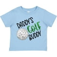 thumbnail image 3 of Inktastic Daddy's Golf Buddy with Golf Ball Boys or Girls Toddler T-Shirt, 3 of 5