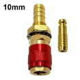 thumbnail image 1 of Gas & Water Quick Connector for Tube Inner Diameter 10Mm With Hose Quick Connect Red, 1 of 6