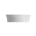 thumbnail image 3 of BOCCHI 1478-001-0125 Sottile Vessel Fireclay with Matching Drain Cover In White, 3 of 4