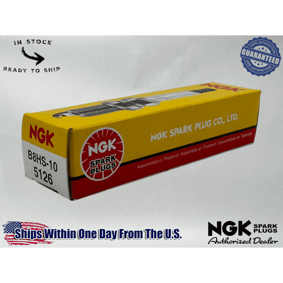 NGK Genuine OEM Authentic NGK Spark Plug B8HS-10 1