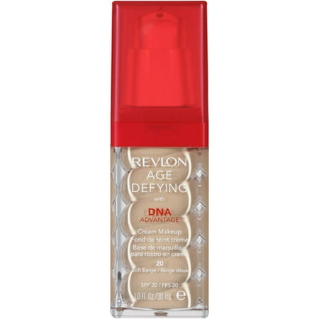 Revlon Age Defying with DNA Advantage Soft Beige Cream Makeup, 1.0 FL