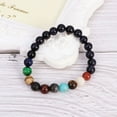 thumbnail image 5 of Topbathy 2Pcs Planet Bracelet Multi Color Beads Comfortable Unisex Jewelry Birthday Christmas, 5 of 5