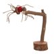 thumbnail image 2 of Percha de entrenamiento para loros de escritorio para masticar madera, suelo de juego para pájaros con Base para periquito, 2 of 8