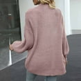 thumbnail image 6 of Cardigan Sweaters for Women Long Sleeve Lantern Sleeve Open Front Knited Sweater Coat Jacket Womens Cardigan Sweaters, 6 of 8