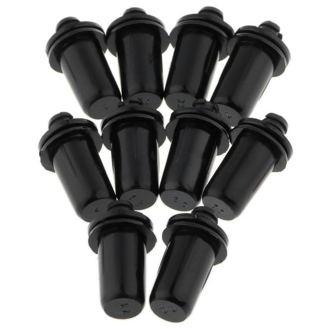 Kits de Clips de remache CUTICAT 10Pack Para Parlantes Cubiertas de Malla Negro
