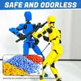 thumbnail image 4 of Baiyou (ensamblaje completado) Juego de figuras de acción T13 con caja Impreso en 3D 13 Robot Titan 13 Figura de acción Figura de acción T13 ya ensamblada Figura de acción T13 Blanco Oro Negro Azul Ro, 4 of 5