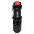 thumbnail image 2 of HQRP 3W Pocket Size UV Flashlight Blacklight for Night Club Hand Stamp Screening / Reading Invisible Fluorescent Inks, 365 nM + HQRP UV Meter, 2 of 6