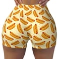 thumbnail image 2 of Fotbe Hot Dog 3 Shorts Sin Costuras – Shorts Deportivos de Cintura Alta para Mujer, Elásticos para Gimnasio, Yoga, Running o Ciclismo-Large, 2 of 8