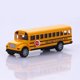 thumbnail image 3 of Modelo de juguetes de autobús escolar para niños, vehículo de juguete amarillo de nariz larga para niños pequeños con luces LED intermitentes y música, funciona con pilas de gran tamaño Bump and Go Feliz Sencillez, 3 of 4