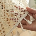 thumbnail image 4 of Beige Tablecloth Crochet Tablecloths Lace Handmade Doily Cotton Table Doilies for Wedding Praty, 4 of 6