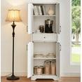 thumbnail image 4 of 68 Inch High Multi-Functional Living Room Sideboard in  Large Capacity Storage Cabinet for Home Office, 4 of 16