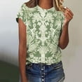 thumbnail image 2 of Blouses for Women Dressy Casual Summer Chic Clothes for Women Over 50 Womens Summer Tops Trendy Summer Shirts for Island Vacation, 2 of 4