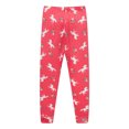 thumbnail image 3 of WIBACKER 1-10 Years Girls' Long Sleeve Top and Pants Snug Fit 100% Cotton 2 Piece Pajama Set Kids Sleepwear - Unicorn, 3 of 10