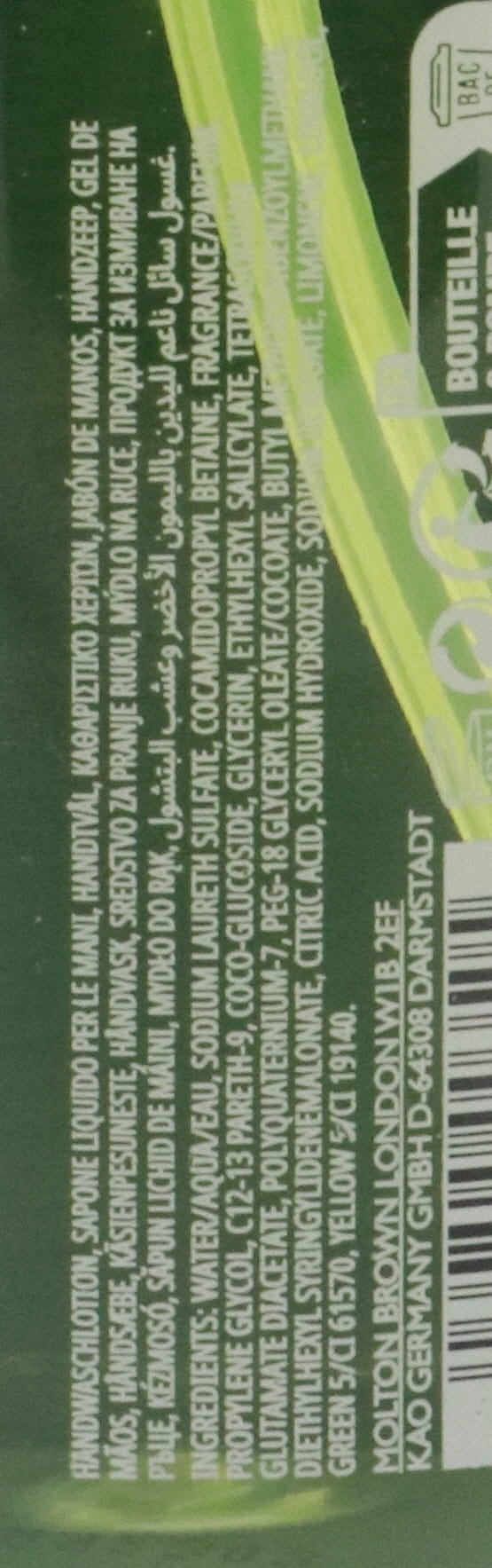 Molton Brown Lime Patchouli Fine Liquid Hand Wash 300ml/10oz