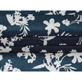 thumbnail image 4 of oneOone Velvet Teal Blue Fabric Florals Dress Material Fabric Print Fabric By The Yard 58 Inch Wide, 4 of 5