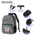 thumbnail image 3 of W-W-E Bakcpack, Large Capacity Laptop Backpack, Durable Casual Daypack, Waterproof 600d Oxford Cloth, Ergonomic Design, 16.9x15.8x11.8 Inch, 3 of 8