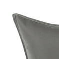 thumbnail image 2 of Sunbrella Sorra Home  Indoor/Outdoor Top Stitch (Set of 2) 20 in Pillows 20 x 20 x 6 in - Canvas Charcoal, 2 of 5