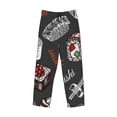 thumbnail image 5 of Balery Japanese Sushi Hashi print Men's Pajama Pants,Ultra Lightweight Pjs,Lounge Pant-X-Large, 5 of 9