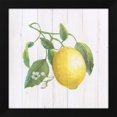 thumbnail image 2 of Nan 12x12 Black Modern Wood Framed Wall Art Titled - Lemon Fresh I, 2 of 6