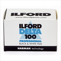 Ilford 1780624 Delta 100 Professional Black-and-White Film, ISO 100, 35mm 36-Exposure